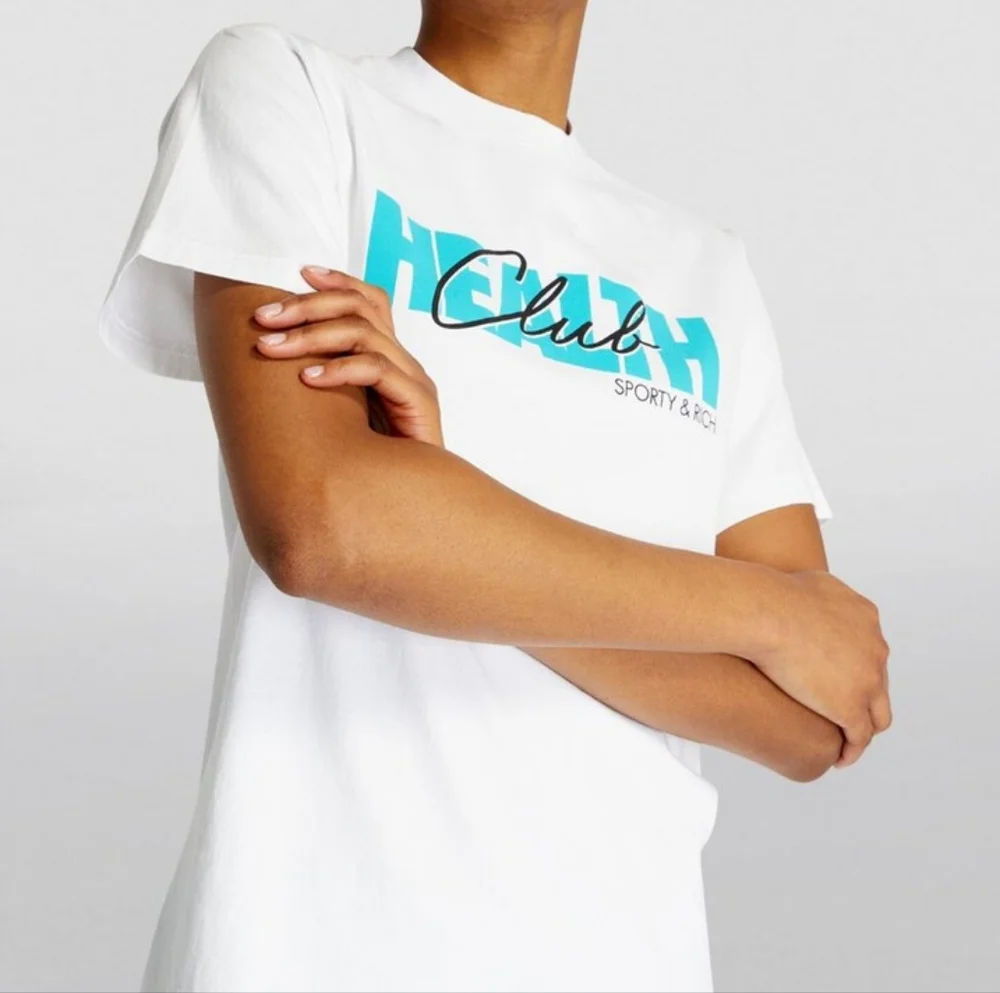 Sporty & Rich Health Club T-Shirt - Picture 3 of 11